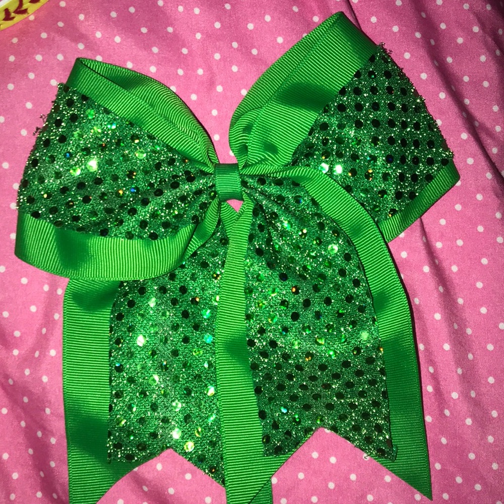 cheer/softball bow.